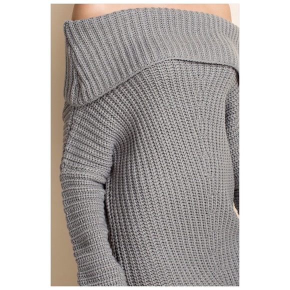 Heather Grey Sweater - Picture 8 of 8